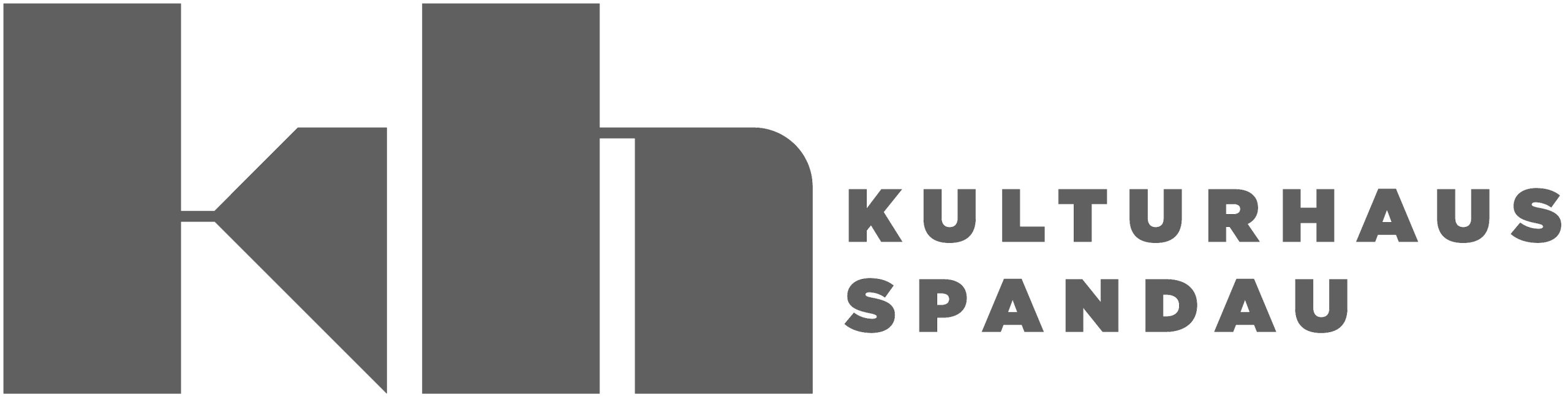 Kulturhaus Spandau Logo quer-grau
